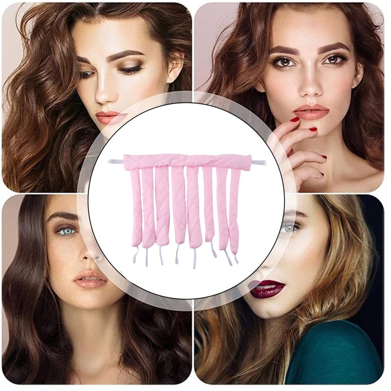 WUBAYI Soft No Heat Hair Curlers for Overnight - Hair