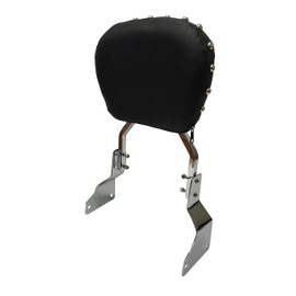 Studded Contoured - Sissy Bar Backrest for 96-08 Kawasaki Vulcan VN1500 Classic