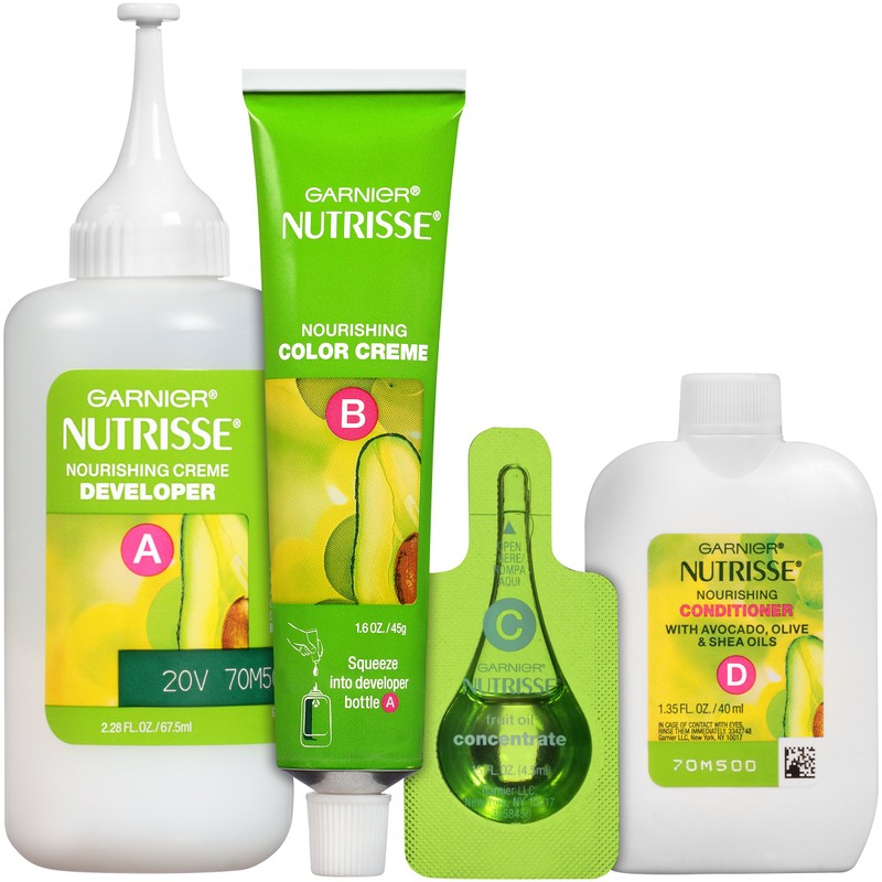 Garnier Nutrisse Nourishing Hair Color Creme, 56 Medium Reddish Brown