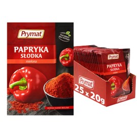 Prymat - Ground Sweet Paprika, for Spicy & Aromatic Flavours, 20g (Pack of 25)