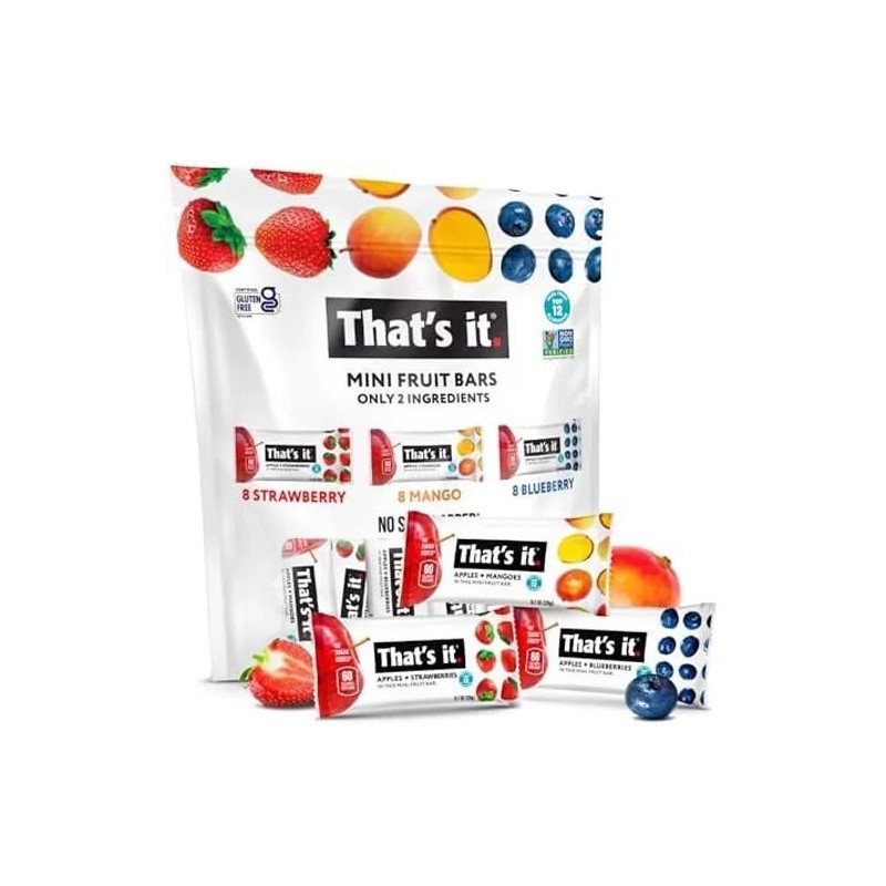 That’s it. 4 PACK - That's It Mini Fruit Bars