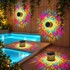Outdoor Solar Fence Light – IP65 Metal LED Wall Lamp