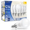 Prosperbiz E12 Dimmable 6 watt (60w Equivalent) LED Light Bulbs,