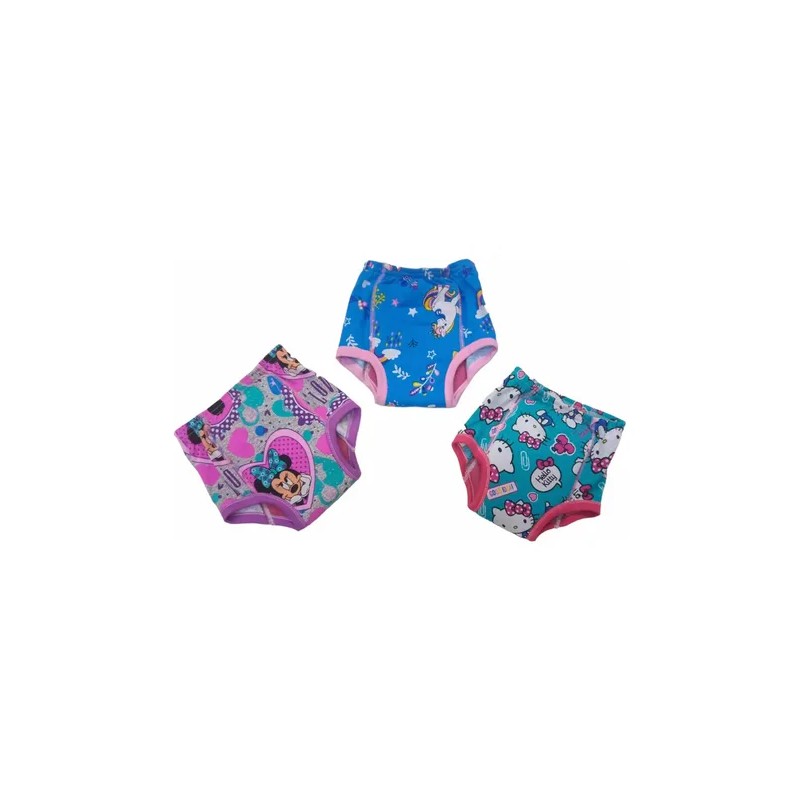 3 Piezas De Calzon Entrenador Para Niño O Niña 100