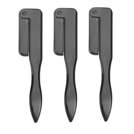 TOVINANNA 3pcs Portable Foldable Eyebrow and Eyelash Combs Eyelash Shaping Tool for Beautiful Makeup for Daily Use and Travel for