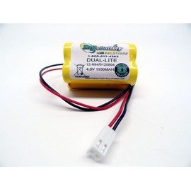 5PC Dual-Lite 0120894,12-894,Chloride 100-003-A133,Astralite 20-0001, 4.8-Volt 4 AA Type Cells New Nickel Cadmium Battery