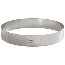 Decora Stainless Steel Round Shape, Silver, 36 x 35 x 4 cm