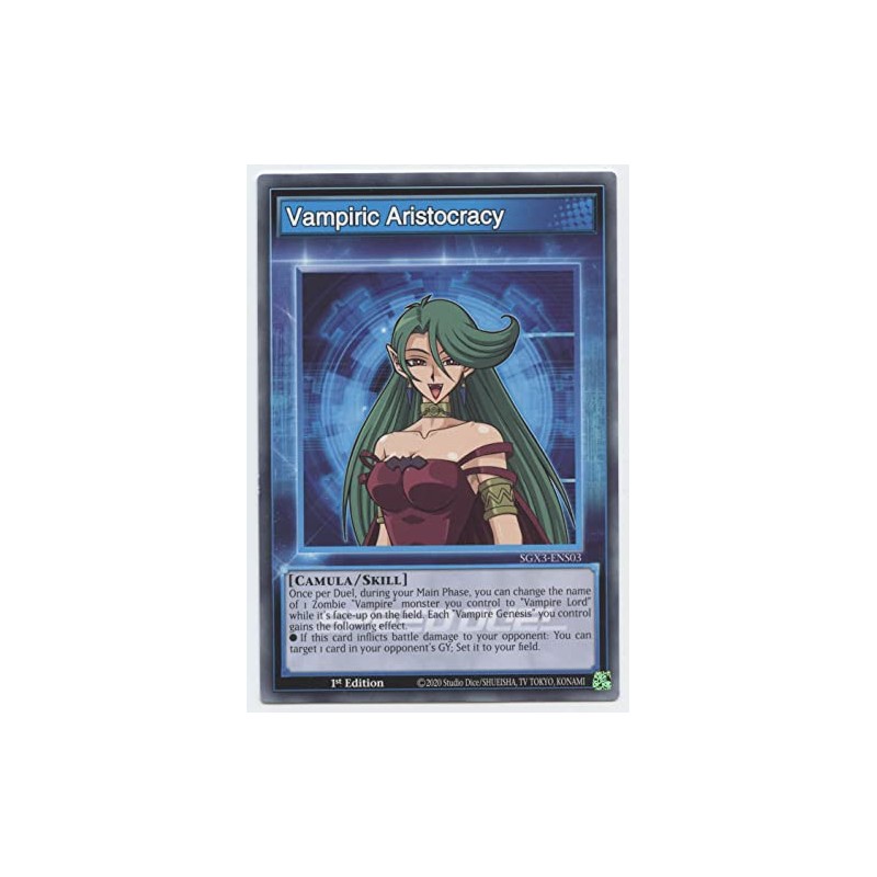 Vampiric Aristocracy - SGX3-ENS03 - Common - 1st Edition
