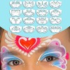 Face Painting Stencils Reusable for Kids - 16X Reusable Face