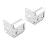 2pcs Home Security Door Reinforcement Lock Anti Theft Aluminum Alloy