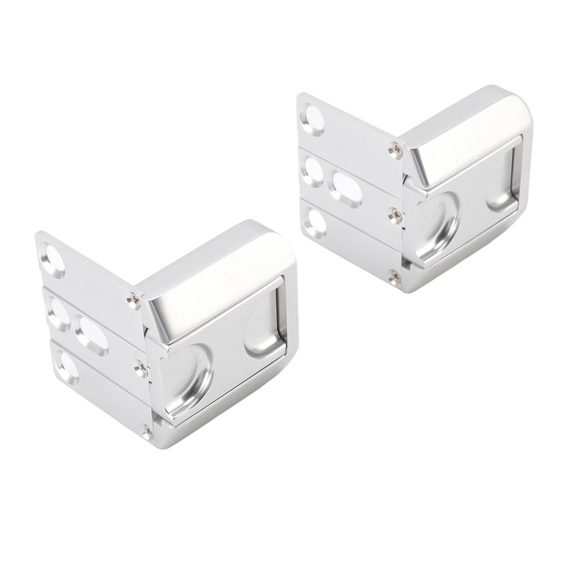 2pcs Home Security Door Reinforcement Lock Anti Theft Aluminum Alloy