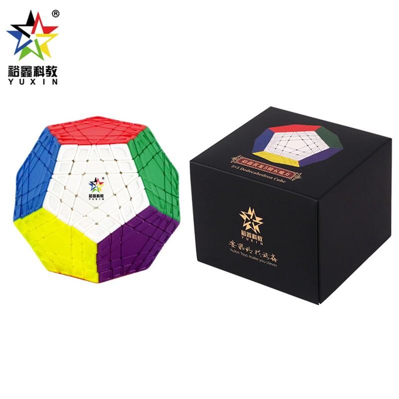 FunnyGoo YuXin HuangLong 5x5 Dodecahedron 12 Surface Gigaminx Megaminx 5x5x12