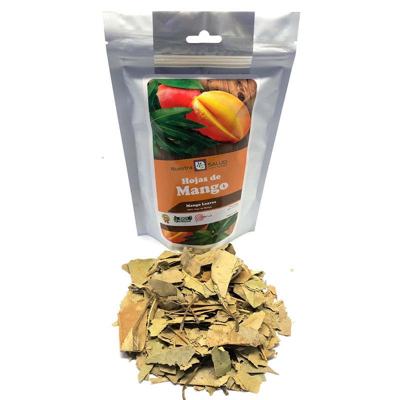 Hojas de Mango Leaves Herbal Tea (35g) Zip-lock bag