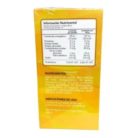 Simbin Gel NIN 15 Sobres Suplemento Probióticos Prebióticos Sabor Plátano                                                                             