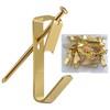 5WYOUKE (20 Pieces) Thumbtacks Hooks, Stylish, Pin Hooks, Load Capacity:
