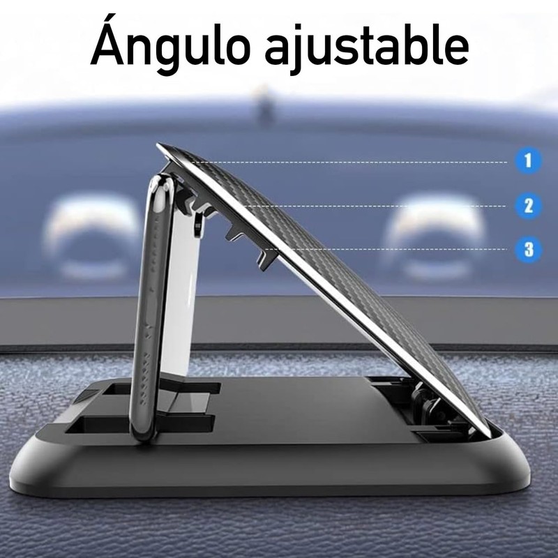 Ecoshopmaster Soporte De Telefono para Coche Alta Calidad Universal Tablero