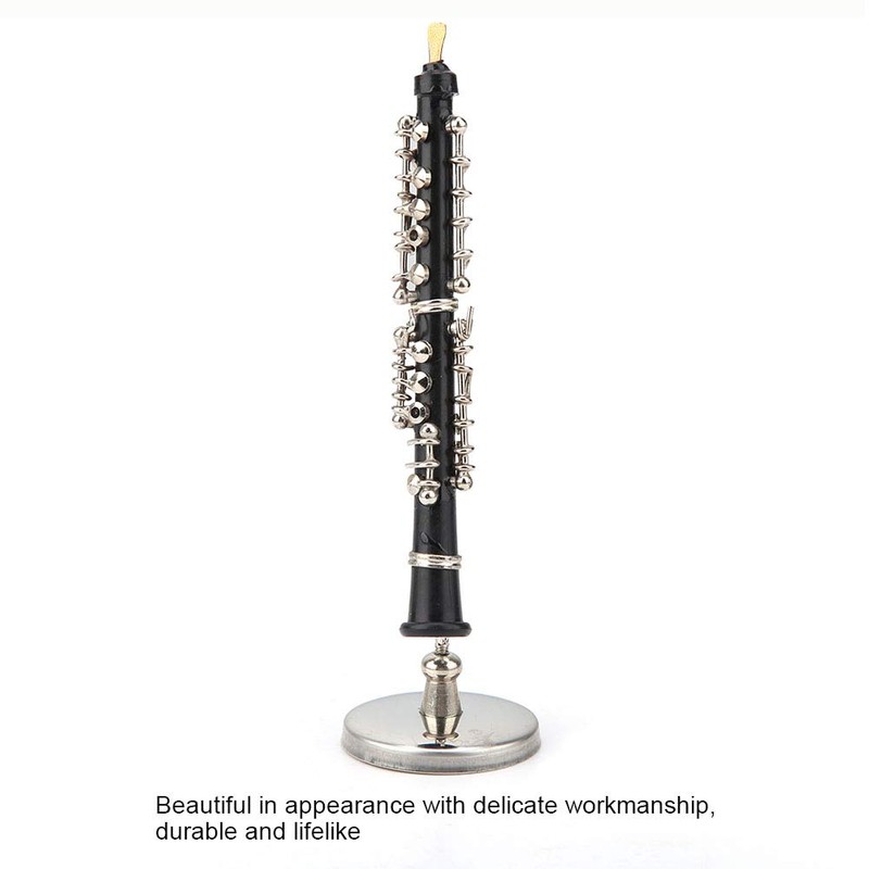 Mini Clarinet, Miniature Clarinet, Copper Clarinet, Oboe, Miniature Model, Christmas