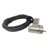 Sendt Black Universal Notebook Laptop Combination Lock Security Cable for