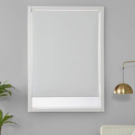 ALLBRIGHT Classic 100% Blackout Roller Shades, Window Blinds with Thermal Insulated, UV Protection Fabric, Vinyl Roller Blinds for Home/Bedroom/Door, Easy to Install