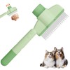 Pet Hair Removal Comb Flea Comb, New Cat Brush with
