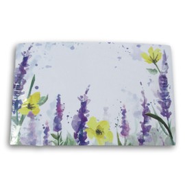Gift Enclosure Cards - 3.5 x 2.25 Inch - 50 Pack (Watercolor Flowers)