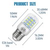 WISINY KEI D34L 5304511738 LED Light Compatible for Frigidaire Refrigerator