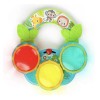 Bright Starts Safari Beats Musical Drum Toy with Lights, Ages