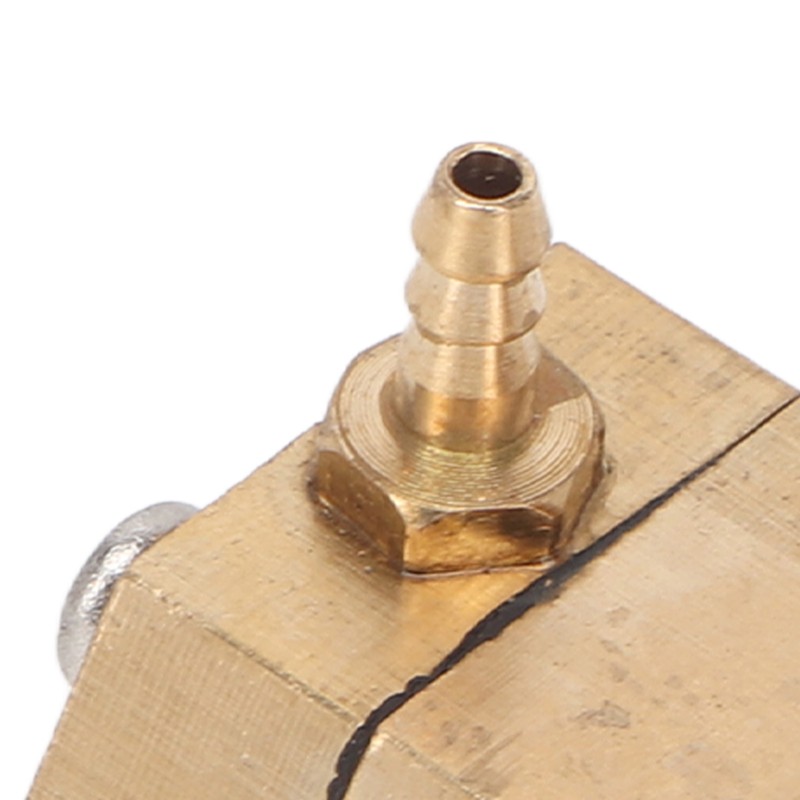 Hexagonal Dental Water Valve Good Passability Copper Water Pressure Regulator