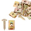 X AUTOHAUX 10 Sets 4.2x16mm Car Clips U Clip and