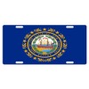 Fast Service Designs New Hampshire License Plate State US Patriotic