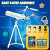 Hawkko Telescope for Adults & Kids – 80mm Aperture 500mm