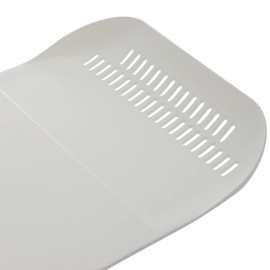 Bestco MA-3224 Antibacterial, Antiviral Cutting Board, Drainer, Spill-Resistant, White, Colpoke Drainer Cutting Board