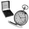 De Walden Golfing Gifts for Men Pewter Golf Pocket Watch