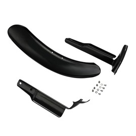 TCT-MOTORPARTS Vivid Black Front Fender Fit For Harley Low Rider S 2020-2025 ST FXLRST 2022-2025 El Diablo FXRST 2022