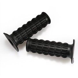 D's Strano Classic Grip Universal Bike Motorcycle Custom Dress Up (Black)