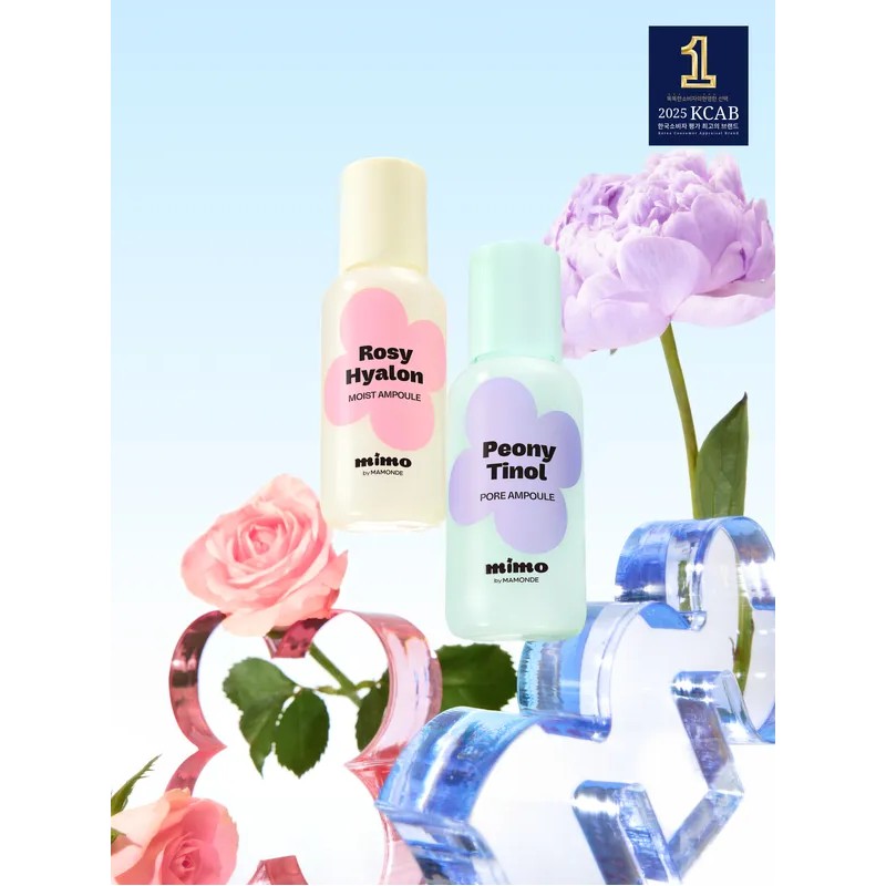 Mimo by Mamonde Rosy-Hyalon Moisture Ampoule 50ml (Amore Pacific)