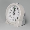 Seiko KR325W Alarm Clock Radio Analog White Pearl