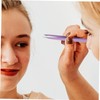 WOONEKY 6pcs Complete Eyebrow Care Kit Tweezers Set Brow Clip