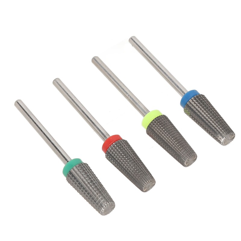 4pcs Nail Drill Bits Set Quick Remove Acrylic Professional Tungsten