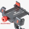 Universal Cell Phone Mount Holder Bicycle GPS Bracket360° Aluminium Motorcycle