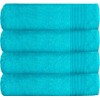 GC GAVENO CAVAILIA 4 Pack Hand Towels for Bathroom -