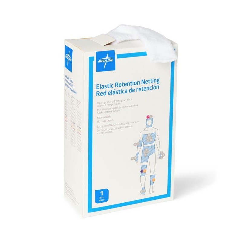 Medline Elastic Net Retention Dressing, Size 6, Large Leg/Small Head/Amputation,