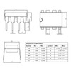 ALLECIN NE555 NE555P Timer IC NE555N Chip Dip-8 8-Pin(Pack of