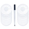 20 Pack Clothing Rack Size Dividers, Wardrobe Round Hangers Label