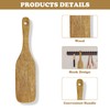 2 Pcs Sourdough Spatula Spurtle Wooden Kitchen Cooking Tools Teak