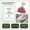 HOLY SCRAP! 100% Compostable Produce Freezer Bags 3 Gallon Size