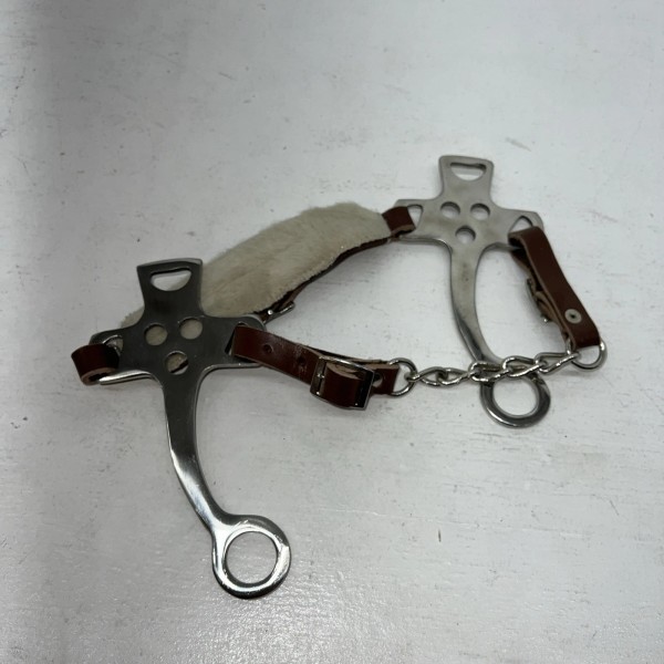 Tough 1 New Tough 1 Fleece Lined Silver Hackamore #25131