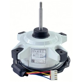 BLDC Motor for Air Conditioning Fan ZKFN-40-8-1L, DC310V 40W 8P Air Conditioner External Machine Cooling Motor ZKFN-40-8-1L for Mini Split Outdoor Unit Ductless System 800r/min IPX4