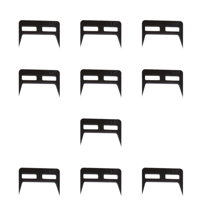 B Baosity 10 Pieces Pinch Dogs Woodworking,Wood Clamps,Assembly Clamping Tools