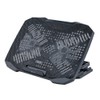 MCO Z0358 Compact Size 2-Way 2FAN Laptop Cooler Black